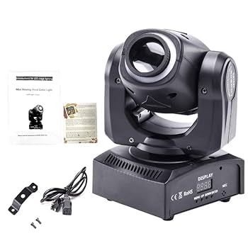 U`King 50W ムービングライト MINI LED SPOT 2台セット U`King 50W ムービングライト MINI LED SPOT 2台セット
